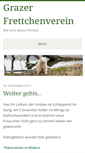 Mobile Screenshot of grazerfrettchen.info