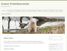 Tablet Screenshot of grazerfrettchen.info